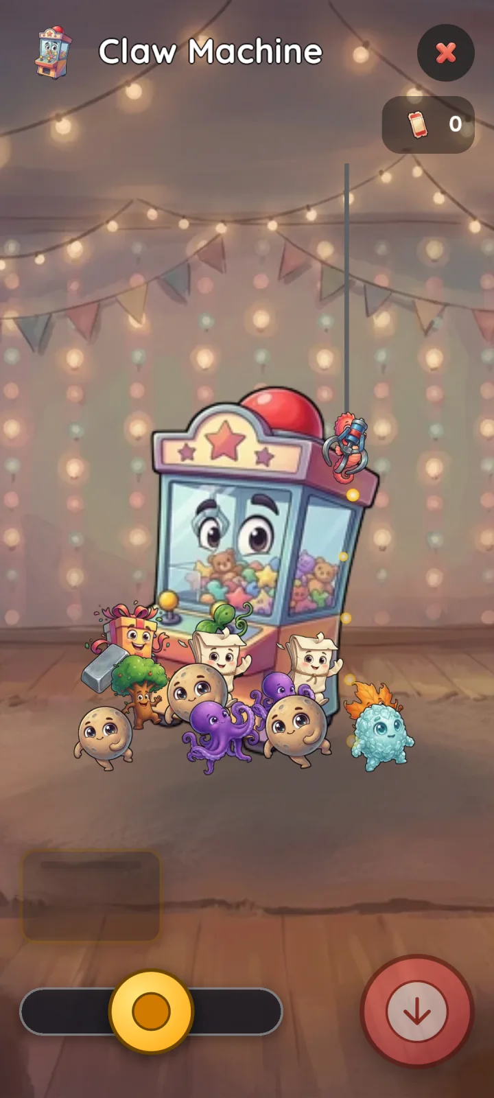 Win prizes at the arcade