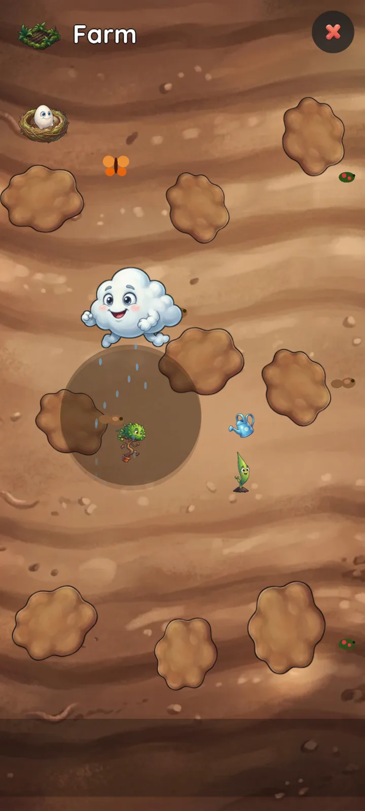 Plant, water, harvest